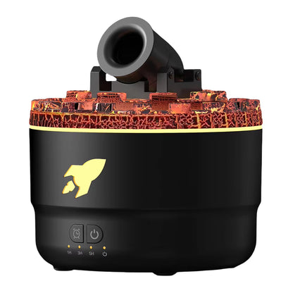 Volcanic Cannon Humidifier – Flame Mist Aroma Diffuser & Essential Oil Air Humidifier
