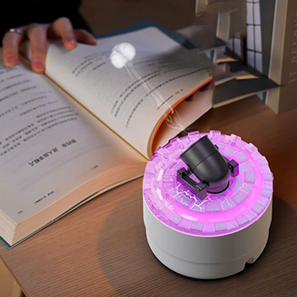 Volcanic Cannon Humidifier – Flame Mist Aroma Diffuser & Essential Oil Air Humidifier