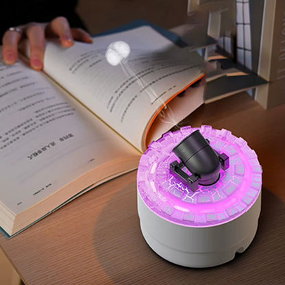 Volcanic Cannon Humidifier – Flame Mist Aroma Diffuser & Essential Oil Air Humidifier