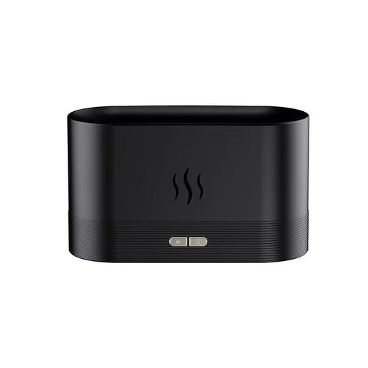Flame Aroma Humidifier – Ultrasonic Essential Oil Diffuser with Color-Changing LED Light